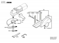 Bosch 0 601 348 042 GEWS 1348.0 Angle Grinder 240 V / GB Spare Parts GEWS1348.0